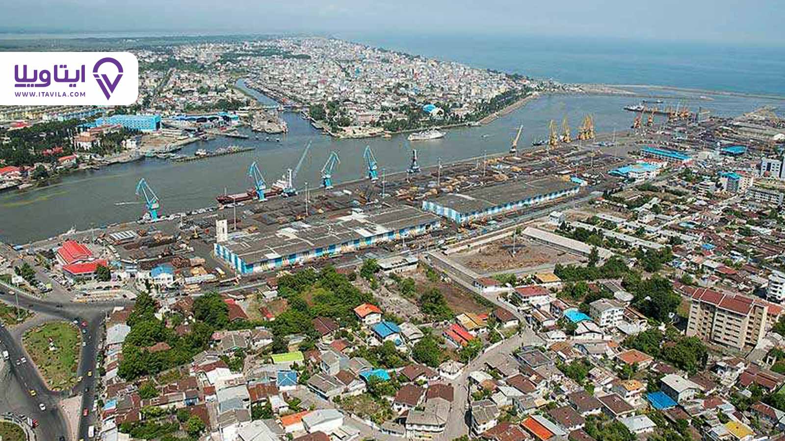 بندر انزلی گیلان کجاست؟ + معرفی ، تصاویر و نقشه